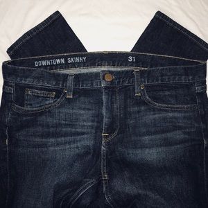 J. Crew Dark Wash Downtown Skinny Jean